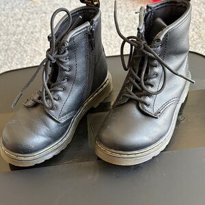Dr. Martens kids black boots